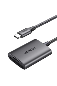 Obrázok pre Ugreen Čtečka karet SD/TF Ugreen CM401 USB C 5 Gb/s – šedá