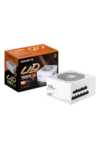 GIGABYTE UD750GM PG5 V2 ICE napájecí zdroj 750 W 20+4 pin ATX ATX Bílá Obrázok pre GIGABYTE UD750GM PG5 V2 ICE napájecí zdroj 750 W 20+4 pin ATX ATX Bílá