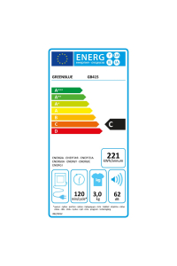 Obrázok pre Elektrická sušička prádla GreenBlue, náplň 3 kg, GB415 GR