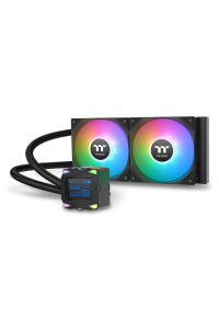 Thermaltake LA240-S ARGB Základová deska Sada pro kapalinové chlazení 12 cm Černá 1 kusů Obrázok pre Thermaltake LA240-S ARGB Základová deska Sada pro kapalinové chlazení 12 cm Černá 1 kusů