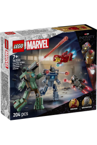 Obrázok pre LEGO MARVEL 76320 Iron Man a War Machine vs. Hammer drony
