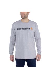 Obrázok pre Sweatshirt Carhartt Core Logo T-Shirt L/S grey