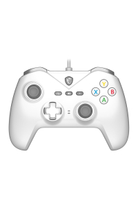 MSI FORCE GC200 WHITE herní ovladač Bílá USB Gamepad Analogový/digitální Android, PC Obrázok pre MSI FORCE GC200 WHITE herní ovladač Bílá USB Gamepad Analogový/digitální Android, PC