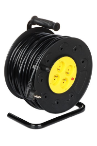 Cable reel w/ground PSB-3X2.5-4G/50M 50 m Obrázok pre Cable reel w/ground PSB-3X2.5-4G/50M 50 m
