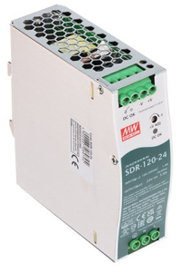 Obrázok pre Switching Power Supply SDR-120-24 Mean Well