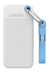 Obrázok pre Verbatim Pocket SSD 1 TB USB typu C 3.2 Gen 2 (3.1 Gen 2) Modrá, Bílá