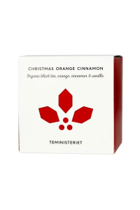 Sypaný černý čaj Christmas Orange Cinnamon 100g - Teministeriet Obrázok pre Sypaný černý čaj Christmas Orange Cinnamon 100g - Teministeriet