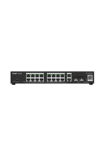 Obrázok pre Ruijie Networks RG-ES220GS-P network switch Managed L2 Gigabit Ethernet (10/100/1000) Power over Ethernet (PoE) Black