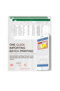 Obrázok pre Tiskárna štítků Niimbot B21 S bílá