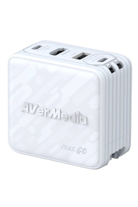 AVerMedia GC313 Univerzální Bílá AC Rychlé nabíjení Vnitřní Obrázok pre AVerMedia GC313 Univerzální Bílá AC Rychlé nabíjení Vnitřní