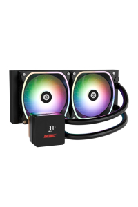 Enermax Aquafusion II 240 mm Procesor Kapalinový chladič typu vše v jednom 12 cm Černá Obrázok pre Enermax Aquafusion II 240 mm Procesor Kapalinový chladič typu vše v jednom 12 cm Černá