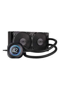 Corsair Nautilus 240 RS LCD Procesor Kapalinový chladič typu vše v jednom 12 cm Černá 1 kusů Obrázok pre Corsair Nautilus 240 RS LCD Procesor Kapalinový chladič typu vše v jednom 12 cm Černá 1 kusů