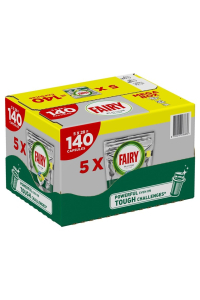 Obrázok pre Dishwasher Caps Fairy Platinum Lemon 140 pcs