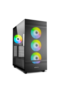Obrázok pre Sharkoon REBEL C50 RGB ATX Full Tower Černá