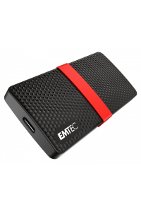 Obrázok pre Emtec X200 1 TB USB typu C 3.2 Gen 1 (3.1 Gen 1) Černá, Červená