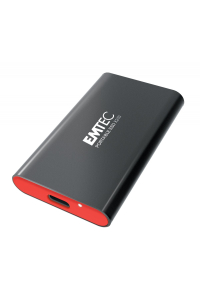Emtec X210 Elite 512 GB USB typu C 3.2 Gen 2 (3.1 Gen 2) Černá Obrázok pre Emtec X210 Elite 512 GB USB typu C 3.2 Gen 2 (3.1 Gen 2) Černá