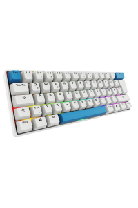 Obrázok pre Sharkoon SGK50 S4 klávesnice Domácí USB QWERTZ Německý Bílá