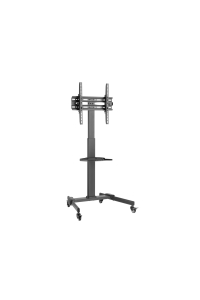 Obrázok pre Equip 650607 multimediální stolek/stojan Černá Plochý panel Multimediální vozík