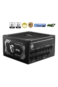 Obrázok pre MSI MAG A1250GL PCIE5 napájecí zdroj 1250 W 24-pin ATX ATX Černá