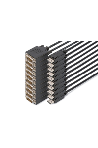 Obrázok pre Digitus AK-990900-020-S adaptér k video kabelům 2 m DisplayPort DVI-D Černá