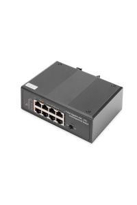 Obrázok pre Digitus DN-651113 síťový přepínač Nespravované Gigabit Ethernet (10/100/1000) Podpora napájení po Ethernetu (PoE) Černá