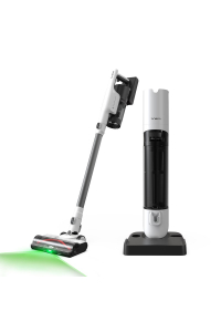 Tineco PURE ONE Station 5 Tyčový vysavač Baterie Suchý HEPA Bezsáčkové 0,45 l 500 W Bílá 2,5 Ah Obrázok pre Tineco PURE ONE Station 5 Tyčový vysavač Baterie Suchý HEPA Bezsáčkové 0,45 l 500 W Bílá 2,5 Ah