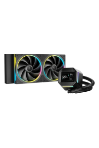 DeepCool LM240 Procesor Sada pro kapalinové chlazení 12 cm Černá 1 kusů Obrázok pre DeepCool LM240 Procesor Sada pro kapalinové chlazení 12 cm Černá 1 kusů