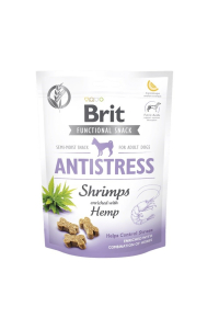 BRIT Care Functional Snack Antistress Shrimps - pamlsek pro psa - 150g Obrázok pre BRIT Care Functional Snack Antistress Shrimps - pamlsek pro psa - 150g