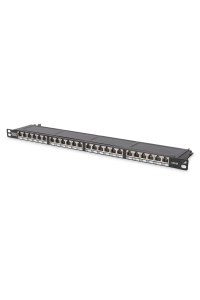 Patch panel high density 19'' 24x RJ45 Obrázok pre Patch panel high density 19'' 24x RJ45