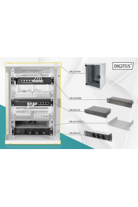 Obrázok pre Digitus DN-10-SET-2 rack Nástěnný regál Šedá