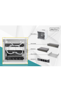 Obrázok pre Digitus DN-10-SET-1 rack Nástěnný regál Šedá