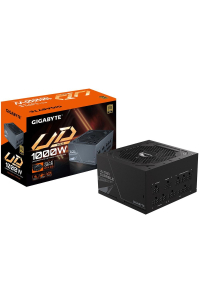 GIGABYTE UD1000GM PG5 V2 napájecí zdroj 1000 W 20+4 pin ATX ATX Černá Obrázok pre GIGABYTE UD1000GM PG5 V2 napájecí zdroj 1000 W 20+4 pin ATX ATX Černá
