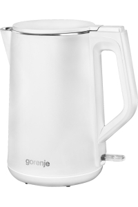 Gorenje K15DWW elektrická konvice 1,5 l 2200 W Bílá Obrázok pre Gorenje K15DWW elektrická konvice 1,5 l 2200 W Bílá