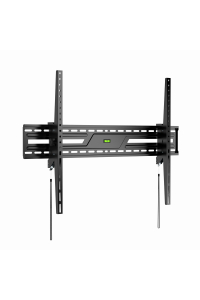 Nástěnný držák na TV Gembird WM-100T-01 (náklonný), 43”-100”, černý Obrázok pre Nástěnný držák na TV Gembird WM-100T-01 (náklonný), 43”-100”, černý