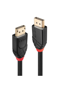 Lindy 41079 DisplayPort kabel 15 m Černá Obrázok pre Lindy 41079 DisplayPort kabel 15 m Černá