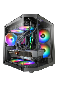 Mars Gaming MC-3TLITE Mini Tower Černá Obrázok pre Mars Gaming MC-3TLITE Mini Tower Černá