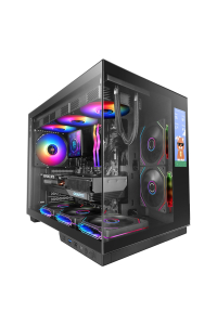 Mars Gaming MCMIRAGE počítačová skříň Midi Tower Černá Obrázok pre Mars Gaming MCMIRAGE počítačová skříň Midi Tower Černá