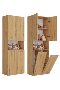 Obrázok pre Topeshop NEL 2K DK ART KPL koupelnový doplněk Dub