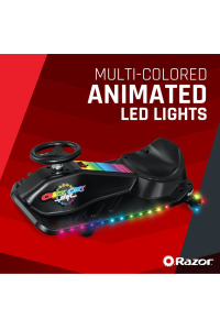 Obrázok pre Razor CRAZY CART Shift Lightshow Lithium – elektrický driftový vozík