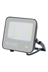 Obrázok pre LED V-TAC 50W LED Floodlight CREE CHIP Black Body Grey Glass 6500K 135lm/W