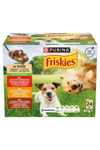 Obrázok pre PURINA Friskies in sauce - vlhké krmivo pro psy - 24x85g