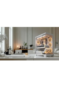 Obrázok pre Počítačová skříň MODECOM VOLCANO STELLAR PLUS MIDI Bílá