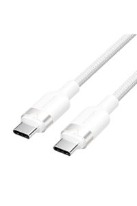 USB-C kabel na C Vention oplot 3A 480Mbps 60W 1m WH Obrázok pre USB-C kabel na C Vention oplot 3A 480Mbps 60W 1m WH
