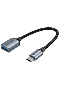 Vention CCXHB USB kabel USB 3.2 Gen 1 (3.1 Gen 1) 0,15 m USB C USB A Šedá Obrázok pre Vention CCXHB USB kabel USB 3.2 Gen 1 (3.1 Gen 1) 0,15 m USB C USB A Šedá