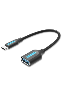 Obrázok pre Vention CCVBB USB kabel USB 3.2 Gen 1 (3.1 Gen 1) 0,15 m USB C USB A Černá