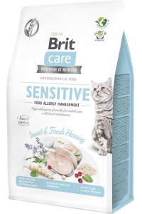 BRIT Care Grain-Free Adult Insect&Herring Sensitive - suché krmivo pro kočky - 400 g Obrázok pre BRIT Care Grain-Free Adult Insect&Herring Sensitive - suché krmivo pro kočky - 400 g