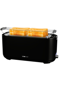 Clatronic TA 3802 4 krajíců 1400 W Černá Obrázok pre Clatronic TA 3802 4 krajíců 1400 W Černá