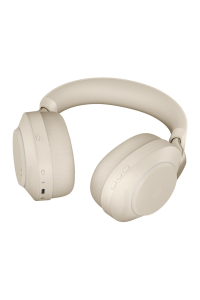 Obrázok pre Jabra Evolve2 85 Sluchátka s mikrofonem Kabelový a bezdrátový Přes hlavu Kancelář / call centrum USB Typ-A Bluetooth Béžová