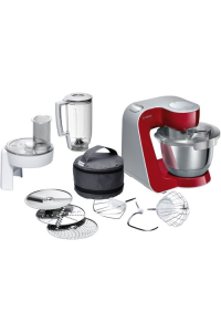 Bosch MUM58720 kuchyňský robot 1000 W 3,9 l Šedá, Červená, Nerezová ocel Obrázok pre Bosch MUM58720 kuchyňský robot 1000 W 3,9 l Šedá, Červená, Nerezová ocel