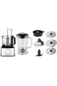 Kenwood FDM301SS kuchyňský robot 800 W 2,1 l Černá, Nerezová ocel Vestavěná stupnice Obrázok pre Kenwood FDM301SS kuchyňský robot 800 W 2,1 l Černá, Nerezová ocel Vestavěná stupnice